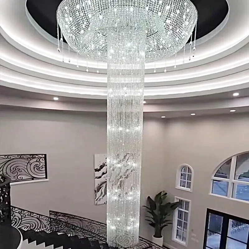 2023 tempat lilin kristal Modern mewah, lampu gantung dekorasi Modern ruang tamu Hotel