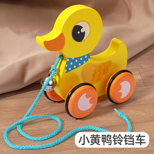 Juguetes Educativos de Madera para Niños al por Mayor, Juguete de Arrastre con Forma de Animal, Andador Montessori para Bebés, Juguetes de Aprendizaje Temprano para Niños Pequeños - Product Image 6
