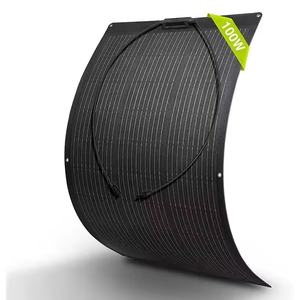 Módulo de alta eficiencia, peso más ligero, Paneles Solares Flexibles, sistema de energía <span class=keywords><strong>Solar</strong></span> Mono PV para coche, barco, RV, viaje, hogar, yate al aire libre - Product Image 1