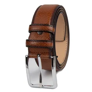 La fábrica se especializa en la fabricación de cinturones de cuero PU para hombres, marca de diseñador, cinturones con hebilla para hombres de alta calidad