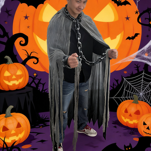 Disfraz de Halloween, capa de demonio, vampiro, ánimo del infrarrogo, accesorios de terror, traje para fiesta, espectáculo, fantasma, monstruo - Product Image 5