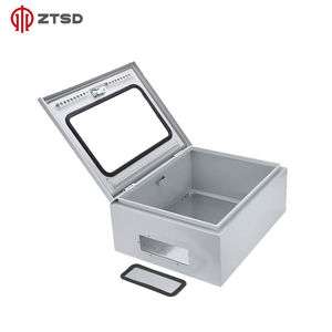 Caja de Conexiones Impermeable - Caja de Distribución con Carcasa Metálica para Conexiones Eléctricas Seguras y Confiables - Product Image 4