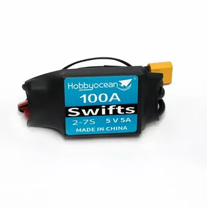 Hobbyocean Speed Controller 10A 20A 30A 40A 50A 80A 100A 125A 200A <strong>ESC</strong> With UBEC for Skywalker RC Airplanes - Product Image 4