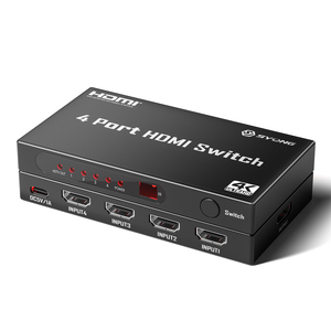 Conmutador HDMI SYONG Premium 4 en 1, 4K30Hz, HDMI 1.4, HDCP1.3, <span class=keywords><strong>HDR</strong></span>, 3D, Dolby Vision, con Control Remoto IR, para TV LED, PS4, PC, Monitor, Laptop - Product Image 2