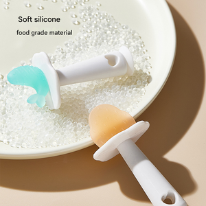 <span class=keywords><strong>Mordedor</strong></span> sensorial de silicona de grado alimenticio sin BPA, juguete de tubo masticable, <span class=keywords><strong>mordedor</strong></span> de ganchillo, piezas de bolsa de seguridad, accesorios - Product Image 5