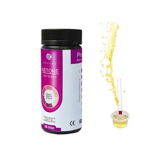 Vente chaude Ketone Keto Bandelettes de <span class=keywords><strong>test</strong></span> d'urine Niveaux de cétose iras de prueba Personnaliser Mesurez avec précision votre combustion des graisses - Product Image 3