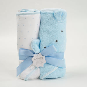 Ensemble <span class=keywords><strong>de</strong></span> 2 serviettes <span class=keywords><strong>de</strong></span> <span class=keywords><strong>bain</strong></span> tissées 100 % coton pour nouveau-né avec <span class=keywords><strong>cape</strong></span>, compressées, 76x76cm, idéal pour cadeau <span class=keywords><strong>de</strong></span> naissance - Product Image 6