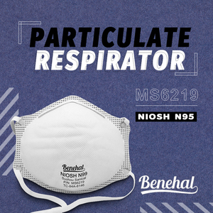 Benehal masker Niosh N99, Respirator partikulat Model MS6219 - Product Image 2