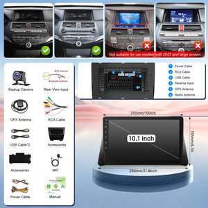 <span class=keywords><strong>Android</strong></span> Car đài phát thanh GPS navigation Video Player stereo đa phương tiện hệ thống âm thanh cho Honda Accord 8th 2008 2013 với Carplay DSP - Product Image 6