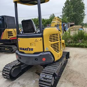 Mini Escavatore Cingolato Idraulico Usato Komatsu PC30MR-3 da 3 Tonnellate, Modello Giapponese, con Cabina Aperta e Lama Dozer, Certificato EPA CE, Disponibile in Magazzino - Product Image 6