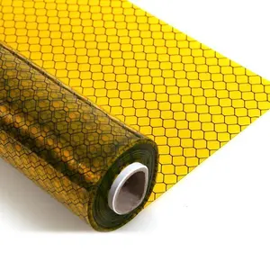 2020 Industry Plastic Antistatic Yellow ESD PVC Grid Curtains for Cleanroom