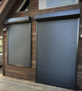 Puerta Enrollable Vertical <span class=keywords><strong>de</strong></span> Aluminio Resistente a Huracanes y al Viento, Protección <span class=keywords><strong>de</strong></span> Seguridad Exterior, Diseño Moderno, Tamaño Personalizable - Product Image 6