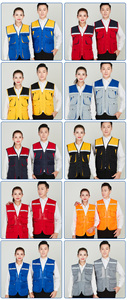 Chaleco de Seguridad sin Mangas de Poliéster con Logotipo Personalizado, Cinta Reflectante, Uniforme de Trabajo con Bolsillos, Chaleco de Trabajo sin Mangas para Herramientas - Product Image 2