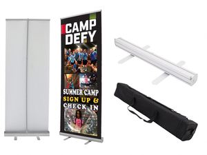 Expositor Publicitario Enrollable de Aluminio Portátil para Exhibición y Promoción - Product Image 2