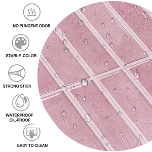 Nouveauté : Carreaux muraux autocollants de style européen et américain pour la rénovation des murs de salle de bain - Product Image 4
