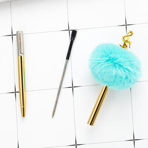 Stylo bille en métal en forme de flamant rose, promotionnel et créatif du fabricant, largeur d'écriture 1,0 mm, personnalisable avec logo - Product Image 5