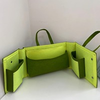 Vente en gros de sac à main mural sac de rangement pliable grande capacité portable ordinateur portable professionnel sac de documents pour ordinateur portable