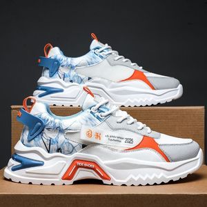 Chaussures de sport décontractées respirantes en maille pour hommes, tendance printemps, style papa branché, polyvalentes - Product Image 4