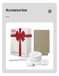 Vente en gros de bases lumineuses LED pour veilleuses acryliques 3D, veilleuses acryliques 3D, lampes de nuit 3D, avec sélection de modes d'éclairage multiples - Product Image 6