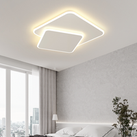 Interrupteur d'éclairage linéaire à commande intelligente pour la maison, design moderne, base en fer, couvercle en acrylique, éclairage LED encastré pour salon et chambre à coucher
