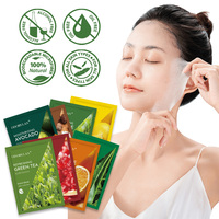 Blanchiment du visage et poudre d'hydrogène collagène corporel pour soins hydratants Masques faciaux naturels