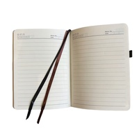 Cuaderno de Cuero PU Térmico con Diseño Floral Vintage, Diario con Dorado Dorado, Regalo Creativo, Colorido, Moderno y de Primera Calidad