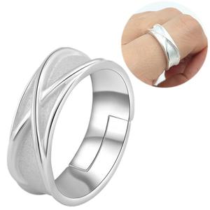 Anillo del Tiempo de Metal Ajustable de Alta Calidad con Superficie Mate, Color Plata, de <span class=keywords><strong>Anime</strong></span> DBZ Super Goku para Cosplay - Product Image 1