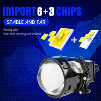 XENPLUS LP34 120W 140W 40000LM 6500K 3 pouces Lentille de projecteur Bi-LED à double coupelle non destructive 3.0 Projecteur laser Bi-LED
