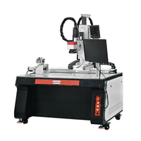 Nouvelle machine de nettoyage laser CNC automatisée à 5 axes, portable et haute productivité, pour l'élimination des oxydes, le nettoyage des moules, laser JPT multimode