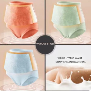 Period Pain Relief Underwear Heated Thickening Knickers Antibacterial Graphene Underwear Knickers with Temperature Controller - Product Image 5