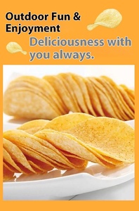 Papas Fritas de Ñame Picante Semiblandas de Alta Calidad, <span class=keywords><strong>Snacks</strong></span> de Frutas y Verduras Fritos y Enlatados - Product Image 3