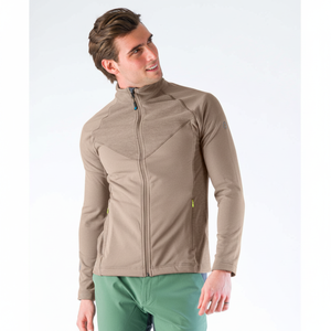 FUSINE felpa con cappuccio da uomo con colletto stampato in poliestere per la stagione autunnale - Product Image 2
