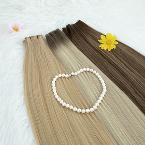 Leshine 100% vô hình tóc con người <span class=keywords><strong>m</strong></span>ở rộng tự nhiên thẳng thiên tài sợi ngang dày kết thúc phẳng thiên tài sợi ngang - Product Image 3