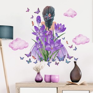 Kids Room Decoration Custom Baby Girl <strong>Stickers</strong> Room Decor <strong>Wall</strong> <strong>Stickers</strong> for <strong>Nursery</strong> Living Room Bedroom Decorations <strong>Sticker</strong> Home - Product Image 3