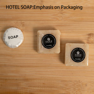 Savon d'hôtel 15g/20g/30g personnalisable avec logo personnalisé Articles de toilette de source économique Équipements d'hôtel de luxe écologiques personnalisables - Product Image 5