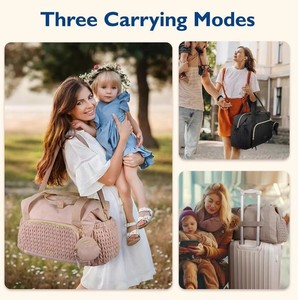 <span class=keywords><strong>Sac</strong></span> de voyage grande capacité pour couches et accessoires bébé, <span class=keywords><strong>sac</strong></span> d'hôpital pour l'accouchement - <span class=keywords><strong>Sac</strong></span> à bandoulière essentiel pour maman - Product Image 2