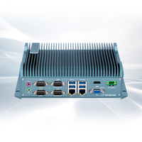 Mini-ordinateur industriel 5G sans ventilateur et anti-poussière, passerelle intelligente, appareil médical embarqué, petit hôte, approvisionnement direct usine