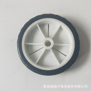 Rueda Sólida Qingdao Minghao de 6 Pulgadas, 34 mm de Grosor, Banda de Rodadura Firme, Color Gris, para Ruedas Giratorias - Product Image 3