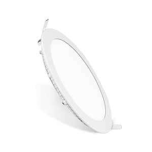 Super brillante OEM Smart regulable Rohs Ip44 Ultra Slim empotrado montado en la superficie sin marco redondo Led Panel de luz de techo 18W precio - Product Image 4