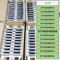 ST14000VE0008 14TB 3.5P" SATA HDD Hard Drive 7200RPM Teknologi CMR 256MB Cache Pemrosesan Metadat AI Operasi Andal 24/7