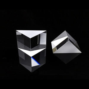 직각 프리즘 광학 실험 기기 5mm 8mm 10mm K9 유리 광학 삼각 프리즘 삼각형 프리즘 기기 - Product Image 4
