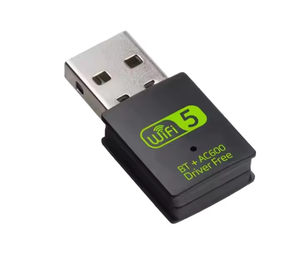 Adaptador USB <span class=keywords><strong>WiFi</strong></span> de 600Mbps con controlador gratuito <span class=keywords><strong>Bluetooth</strong></span>, receptor de antena Dongle inalámbrico externo de 600MBps Wlan para tarjeta de red - Product Image 1