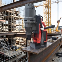 Perceuse magnétique portable FD-35E, diamètre de perçage maximal de 35 mm, machine de perçage pour structure en acier