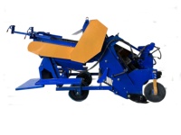 Récolteuse combinée efficace de pomme de terre pour le chargement automatique de sac de tracteur de haute puissance