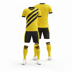 Maillot de football avec logo personnalisé |   Tailles pour hommes, femmes et jeunes |   Vêtements de sport légers à séchage rapide en gros - Product Image 1