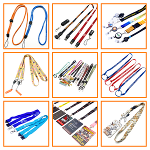 Gewebter Lanyard-Schlüssel bund, hochwertiges Polyester, kunden spezifisches Logo, für Firmen geschenke - Product Image 4