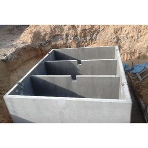 Fosse septique en béton polymère préfabriqué, design industriel écologique, provenant d'Inde, Maharashtra - Product Image 3