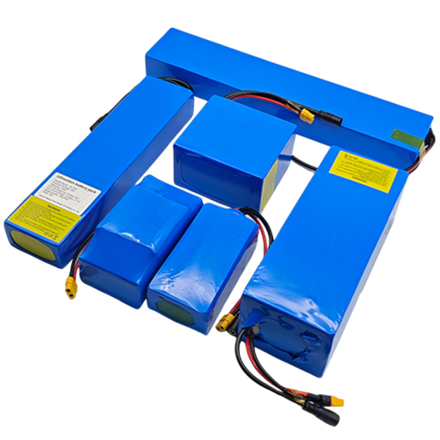 Custom Replacement 12v 24v 36v 48v 52v 60v 72v Ebike Battery 10Ah- 60Ah 18650 Lithium Ion Battery Pack for Electric Scooter