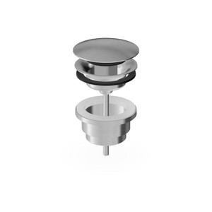 Zucchetti moderno stile francese rifiuti universali in acciaio inox rame scarico per bagno Hotel cromato per uso lavabo - Product Image 1