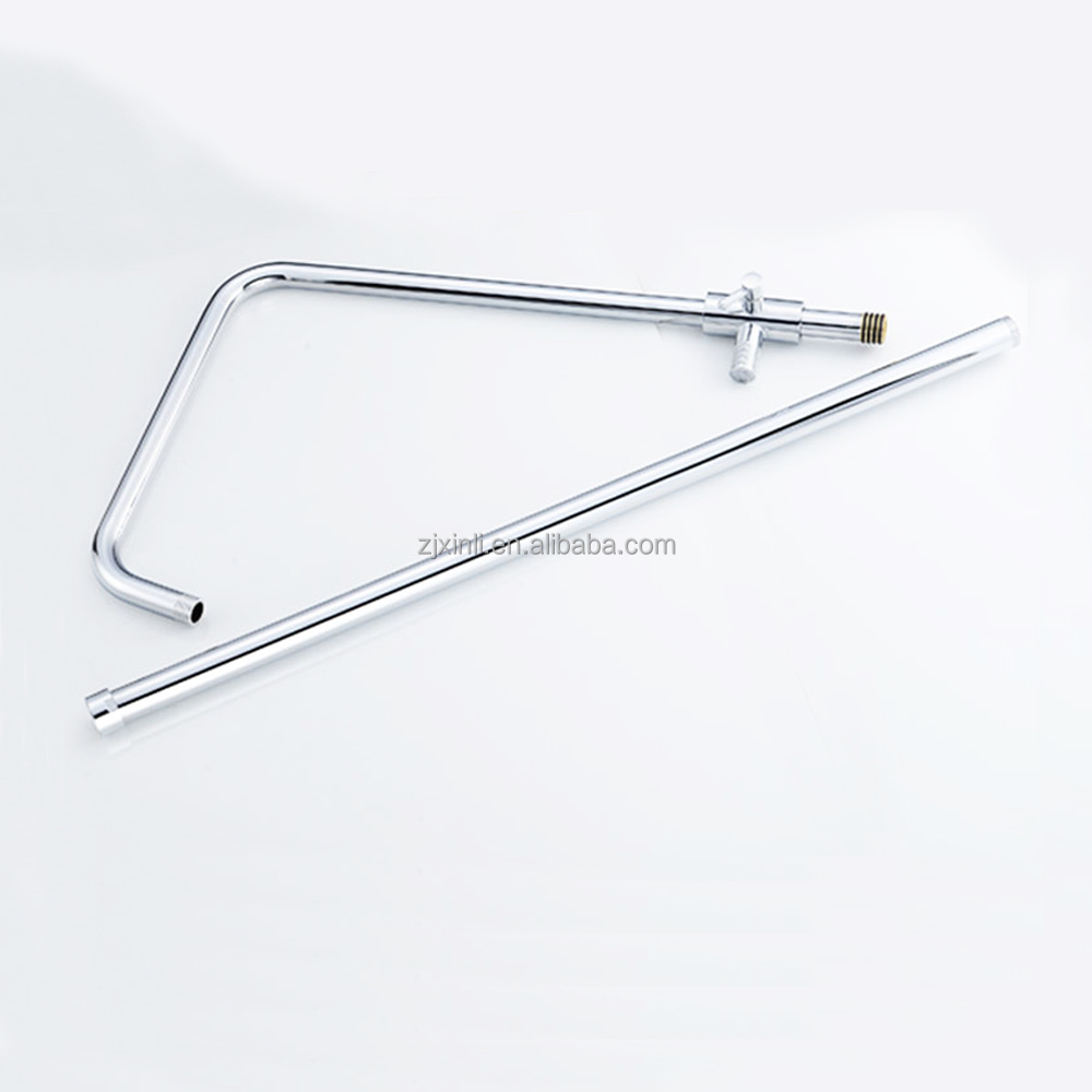 7 shape pipe off shower bar